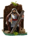 Boscaiolo arabo in movimento 8 cm Mondo Presepi
