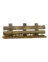 Linear wooden stecate cm 14x3x5 h