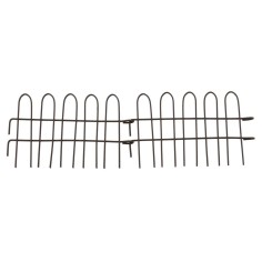 Barandilla de metal antracita modular cm