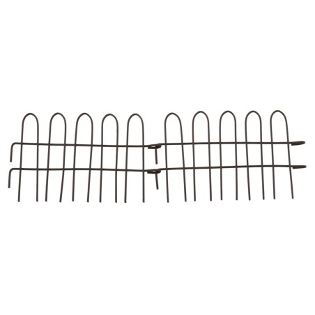 Barandilla de metal antracita modular cm