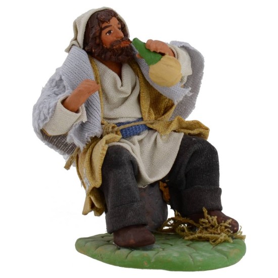 Bebé sentado serie 12 cm Mundo Pesebres