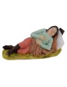 Dormiente in resina serie 10 cm statue per presepe Mondo Presepi