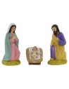Set Nativity 12 cm 6 subjects per presepe