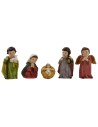 Set Natividad 11 cm 8 figuras línea niños Mundo Belenes