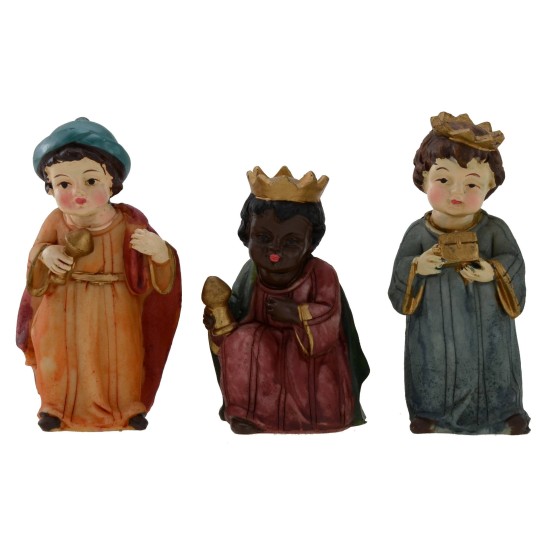 Set Nativity 11 cm 8 subject line children