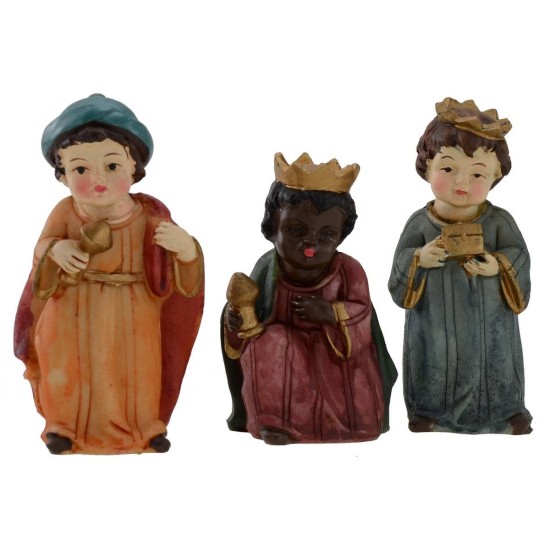 Set Nativity 11 cm 8 subject line children