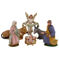 Natività 6 soggetti serie 12 cm Landi Moranduzzo Mondo Presepi