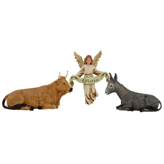 Nativity 6 subjects series 12 cm Landi Moranduzzo