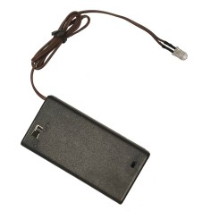 Led a luce bianca calda con portapile per presepi Mondo Presepi