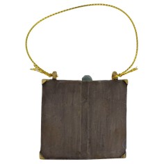 Natividad en fuga de 4,5 cm para colgar en resina 2