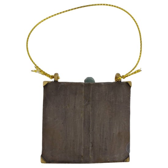 Natividad en fuga de 4,5 cm para colgar en resina