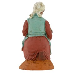 Donna in ginocchio con cesto serie 10 cm Oliver 2