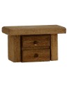 Comodino in legno cm 4,5x2x2,7 h Mondo Presepi