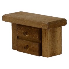 Wooden Comodine cm 4,5x2x2, 7 h 2