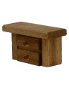 Comodino in legno cm 4,5x2x2,7 h Mondo Presepi