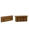 Mobile with wooden ante double function cm 12x4x4 h