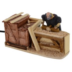 Falegname in movimento 10 cm Oliver statue in movimento per 2