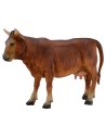 Brown cow for statues 30 cm presepe