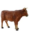 Mucca marrone per statue 30 cm presepe