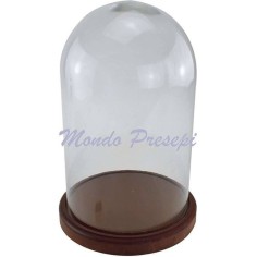 Campana in glass for presepe cm 11,5x17 h.