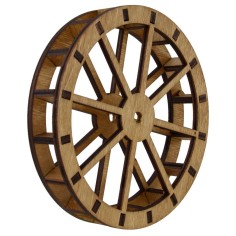 Rueda de molino de agua de madera ø 20 cm Mundo 2