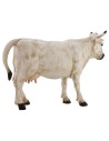 Cow for white presepe for statues cm 30