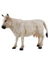 Cow for white presepe for statues cm 30