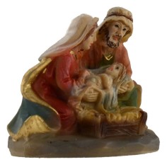 Nativity 3 cm in resin 2