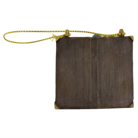 Nativity fleeing cm 4.5 to hang in resin