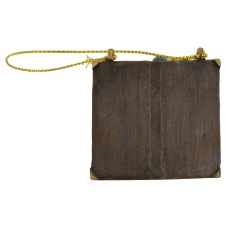 Natività in fuga cm 4,5 da appendere in resina Mondo Presepi