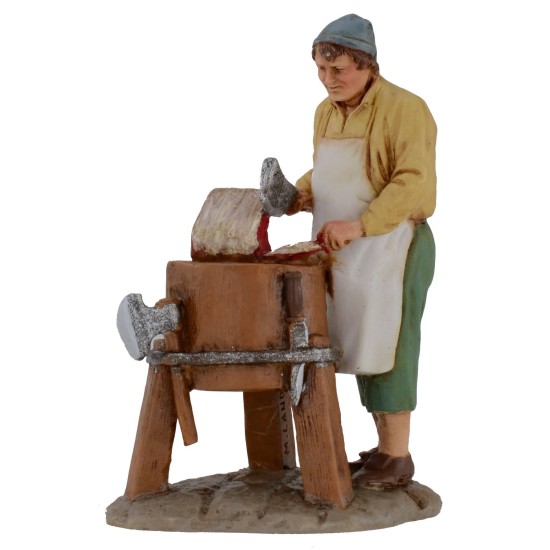 Macellaio 10 cm Landi Moranduzzo Mondo Presepi