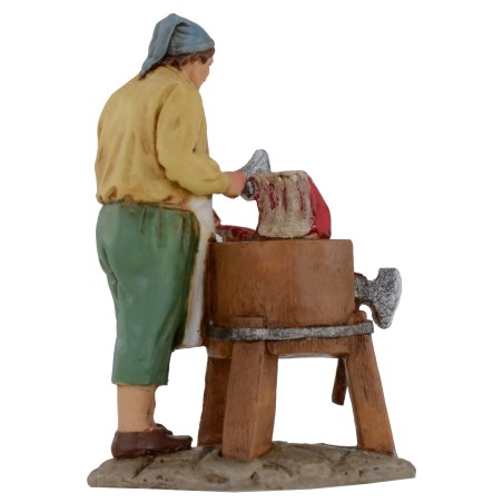 Macellaio 10 cm Landi Moranduzzo Mondo Presepi