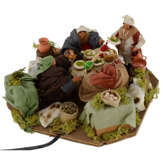 Dinner with 3 statues in motion cm 12