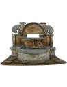 Fountain working with arcs for presepe cm 24,5x14, 5x22 h