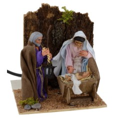 Natividad 3 figuras 10 cm en movimiento Mundo Pesebres 2