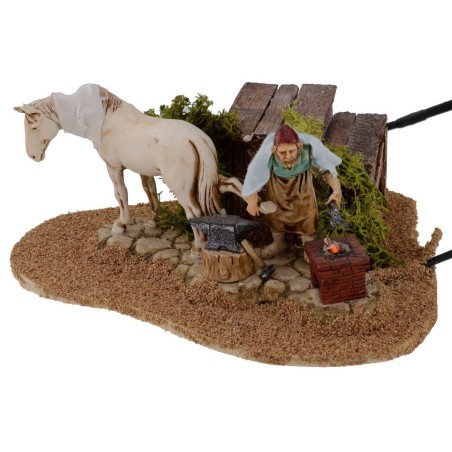 Maniscalco serie cm 10 Landi con doble movimiento y fuego.