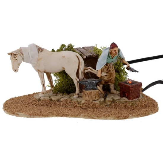 Maniscalco serie cm 10 Landi con doble movimiento y fuego.