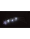 Estrella de cometa 15 cm luz fría con 4 LED a pilas