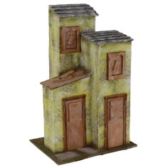 Casa de tres columnas de 19,5x14,5x30 cm de altura para