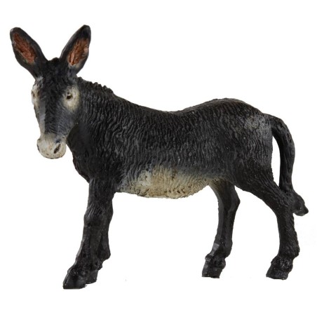 Asino cm 11,5x9 h serie Oliver per state h. 12 cm Mondo Presepi