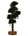 Árbol con follaje verde bosque h. 13 cm Mondo Presepi