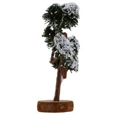 Árbol con copa nevada h. 13 cm Mundo Pesebre 2