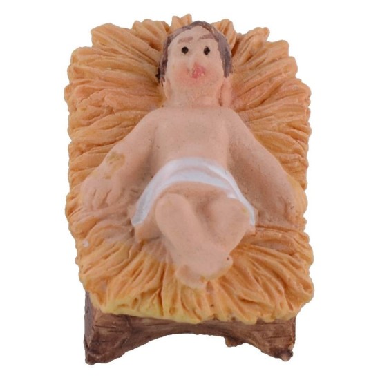 Natividad de 3 piezas en resina serie 6 cm para Pesebre