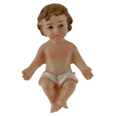 Gesù bambino 3,6 cm in resina Mondo Presepi