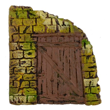 Portone in rectangular resin cm 8x8, 5 h