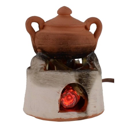 Fire effect with tremor led to batteries