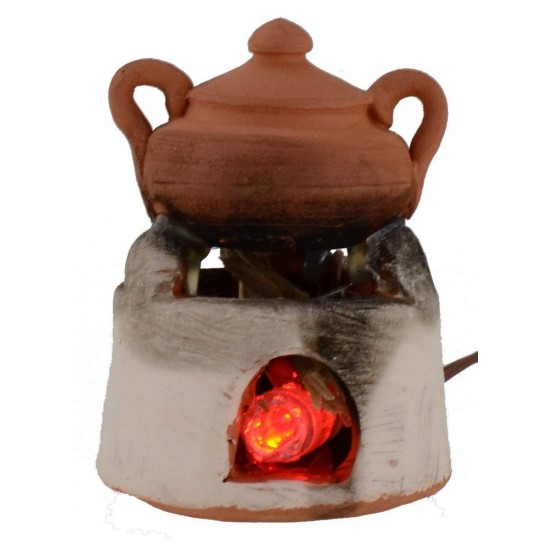 Fire effect with tremor led to batteries