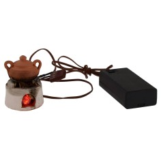 Fire effect with tremor led to batteries