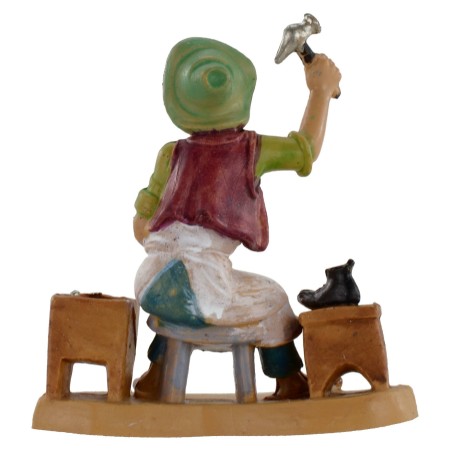 Ciabattino seated series 8 cm in pvc lux