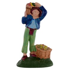Farmer with grape series from 6 cm in pvc